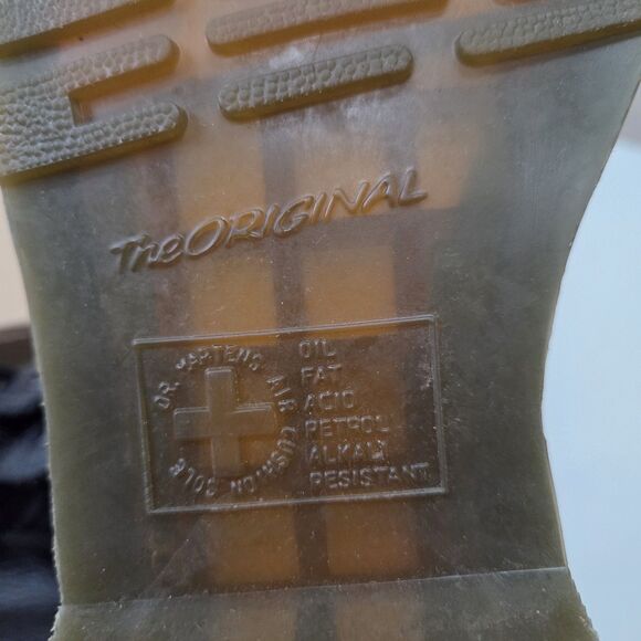 Dr. Martens Black Combat Boots - Picture 6 of 14